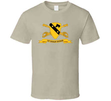 Load image into Gallery viewer, Army - 1st Cavalry Division W Br - Ribbon T Shirt - Classic