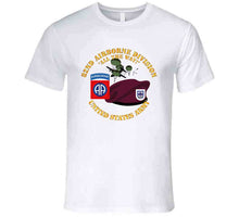 Load image into Gallery viewer, Army - 82nd Airborne Division, "All the way" with Beret and Mass Tactical Jump, 325th Infantry - T Shirt, Premium and Hoodie