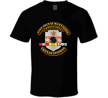 Load image into Gallery viewer, 41st Signal Battalion with Vietnam Service Ribbon - T-Shirts - Classic