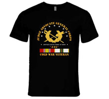 Load image into Gallery viewer, Army - Judge Advocate Veteran Corps, Veteran, "Jag", Cold War Veteran with Cold War Service Ribbons - T Shirt, Premium and Hoodie