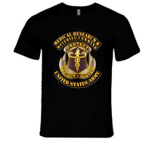 Load image into Gallery viewer, Army - Medical Research and Materiel Command without Vietnam Service Ribbons - T Shirt, Premium and Hoodie