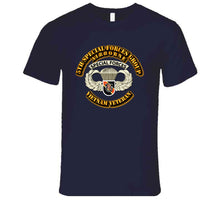 Load image into Gallery viewer, SOF - 5th SFG - Airborne Badge - Vietnam Veteran T Shirt - Premium