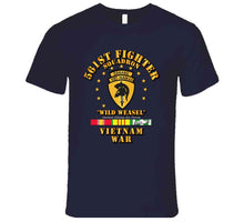 Load image into Gallery viewer, 561st Fighter Squadron - Vietnam War with Service Ribbons - T-Shirts - Premium