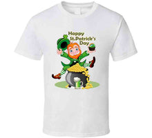 Load image into Gallery viewer, St. Patrick's Day - Leprechaun's - Happy St Patrick's Day - Luck T-Shirts - Classic