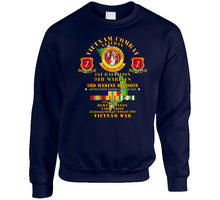 Load image into Gallery viewer, Usmc - 1st Bn 9th Marines - 3rd Mardiv - Operation Dewey Canyon W Vn Svc Hoodie