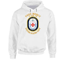 Load image into Gallery viewer, Usns Mercy (t-ah 19) - Crest X 300 T Shirt