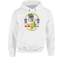 Load image into Gallery viewer, Army - Vietnam Combat Infantry Veteran W 173rd Airborne Bde Ssi V1 - Hoodie