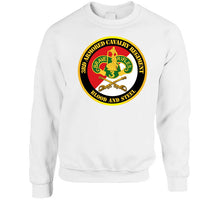 Load image into Gallery viewer, Army - 3rd Armored Cavalry Regiment Dui - Red White - Blood And Steel T Shirt