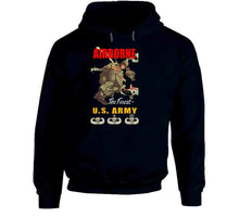 Load image into Gallery viewer, Airborne w Background W Badges T Shirt
