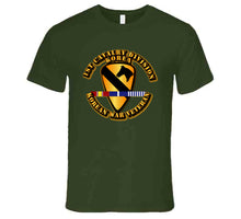 Load image into Gallery viewer, Army - 1st Cavalry Division - Korea w SVC Ribbons T Shirt