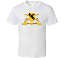 Load image into Gallery viewer, Army - 1st Cavalry Division W Br - Ribbon T Shirt - Classic