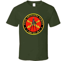 Load image into Gallery viewer, Army - Field Artillery Survey W Branch - Aiming Circle Ft Sill Ok T Shirt - Classic