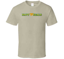 Load image into Gallery viewer, Navy - SOF - Navy Seals - Ribbon T Shirt - Classic