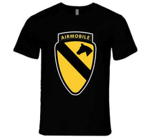 Load image into Gallery viewer, Army - 1st Cav W Airmobile Tab - T-Shirts - Premium