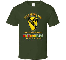 Load image into Gallery viewer, Army - 25th Scout Dog Platoon 1st Cav - Vn Svc T Shirt, Hoodie and Premium