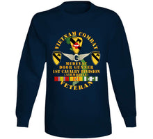 Load image into Gallery viewer, Army - Vietnam Combat Veteran - Medevac - Door Gunner W 1st Cav Div W Vn Svc - Long Sleeve