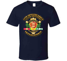 Load image into Gallery viewer, DUI - 54th Artillery Group (Field Artillery) w SVC Ribbon - T-Shirts - Classic