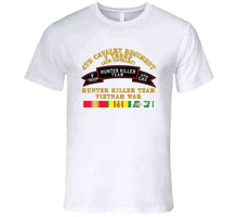 Load image into Gallery viewer, Army - F Troop, 4th Cavalry, Hunter Killer Team, Vietnam War with Vietnam Service Ribbons - T Shirt, Premium and Hoodie