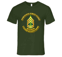 Load image into Gallery viewer, Sergeant First Class - E7 - w Text - Retired - T-Shirts - Premium