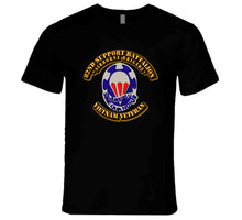 Load image into Gallery viewer, 82nd Support Battalion No SVC Ribbon T Shirt - Premium