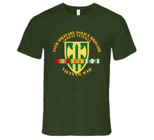 Load image into Gallery viewer, Army - 18th Military Police Brigade, Vietnam War with Vietnam Service Ribbons - T Shirt, Premium and Hoodie