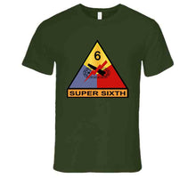 Load image into Gallery viewer, Army - 6th Armored Division - Super Sixth Without Txt T Shirt, Premium and Hoodie