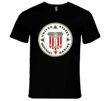 Load image into Gallery viewer, Usmm - United States Merchant Marine Emblem T Shirt
