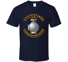 Load image into Gallery viewer, Navy - Rate - Utilities Man - T-Shirts - Classic