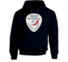 Load image into Gallery viewer, Police Nationale France Police Patch Blanc T Shirt
