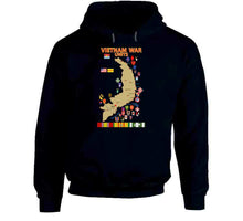 Load image into Gallery viewer, Map - Vietnam Units - 3 Wo Ds Hoodie
