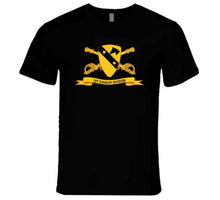 Load image into Gallery viewer, Army - 1st Cavalry Division W Br - Ribbon T Shirt - Premium