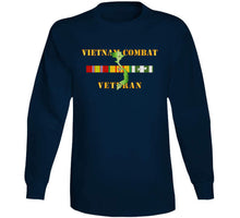 Load image into Gallery viewer, Army - Vietnam Combat Veteran W Vn Svc T Shirt