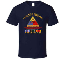 Load image into Gallery viewer, Army - 761st Tank Battalion - Black Panthers W Ssi Name Tape Wwii Eu Svc - T-Shirts - Classic