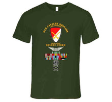 Load image into Gallery viewer, Army - 6th Cavalry Brigade - Desert Storm with Armed Forces Expeditionary Medal Ribbon with Arrow T Shirt, Premium and Hoodie
