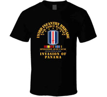 Load image into Gallery viewer, Just Cause -193rd Infantry Brigade with Svc Ribbons - Tshirt, Long Sleeve, Hoodie