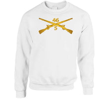 Load image into Gallery viewer, Army - 5th Bn 46th Infantry Regt - Infantry Br Classic T Shirt, Crewneck Sweatshirt, Hoodie, Long Sleeve, Mug