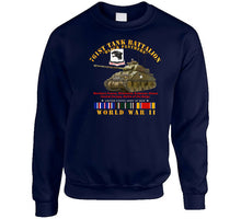 Load image into Gallery viewer, Army - 761st Tank Battalion - Black Panthers - W Tank Wwii Eu Svc T Shirt