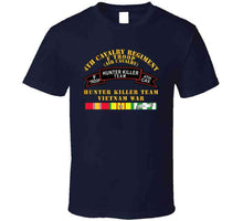 Load image into Gallery viewer, Army - F Troop, 4th Cavalry, Hunter Killer Team, Vietnam War with Vietnam Service Ribbons - T Shirt, Premium and Hoodie