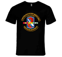 Load image into Gallery viewer, 198th Infantry Brigade with Vietnam Service Ribbons - T Shirt, Premium, Hoodie