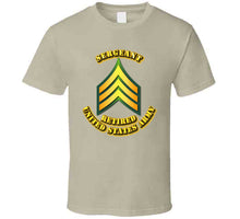 Load image into Gallery viewer, Sergeant - E5 - w Text - Retired - T-Shirts - Classic