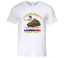 Load image into Gallery viewer, Army - 761st Tank Battalion - Black Panthers - W Tank Wwii Eu Svc T Shirt