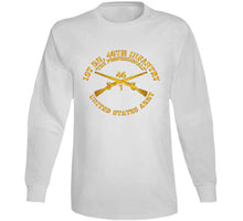 Load image into Gallery viewer, Army - 1st Bn 46th Infantry Regt - The Professionals - Infantry Br Classic T Shirt, Crewneck Sweatshirt, Hoodie, Long Sleeve, Mug