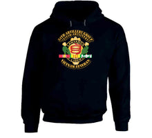 Load image into Gallery viewer, DUI - 54th Artillery Group (Field Artillery) w SVC Ribbon - Hoodie