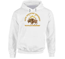 Load image into Gallery viewer, Army - 25th Infantry Regiment - Buffalo Soldiers W 25th Inf Branch Insignia T Shirt