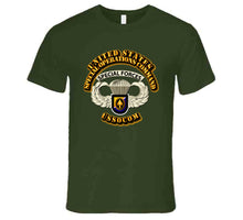 Load image into Gallery viewer, Special Operation Command, Special Forces, USSOCOM, Airborne Badge - T Shirt - Premium