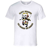 Load image into Gallery viewer, Navy SeaBee - w Wrench - T-Shirts - Premium