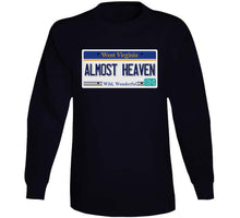 Load image into Gallery viewer, Govt - License - Wv - Almost Heaven T Shirt