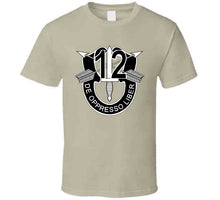 Load image into Gallery viewer, SOF - 12th SF - SF DUI - No Txt T Shirt - Classic