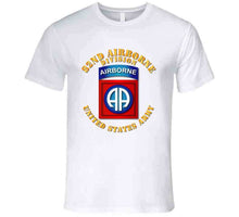 Load image into Gallery viewer, Army - 82nd Airborne Division - Ssi - Ver 2 T-Shirts - Premium