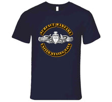 Load image into Gallery viewer, Navy - Surface Warfare Badge - Silver - T-SHIRTS - PREMIUM